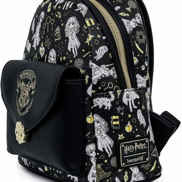 harry potter magical elements mini backpack Fantastic Beasts Books Get your supernatural on and take a piece of Harry Potter magic with you wherever you go Loungefly Harry Potter Magical Elements
